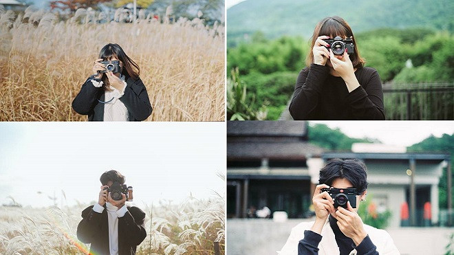 Cặp đôi Thái Lan đi du lịch ở đâu cũng ”chụp ảnh cho nhau” siêu chất Ảnh 2