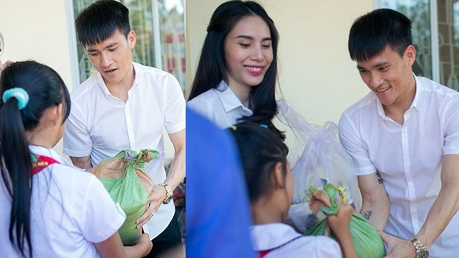 Vợ chồng Công Vinh - Thủy Tiên kêu gọi ủng hộ đồng bào bị bão lũ Ảnh 2