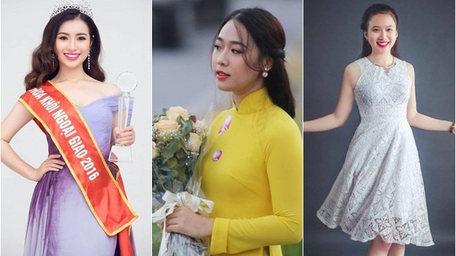 Cô gái tặng hoa cho Tổng thống Donald Trump - Nữ sinh Ngoại giao lại thêm một lần tỏa sáng trong Tuẫn lễ APEC Ảnh 2