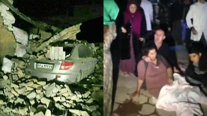 Hiện trường động đất mạnh ở biên giới Iran - Iraq: Đống đổ nát khắp nơi, người dân ồ ạt tháo chạy Ảnh 2