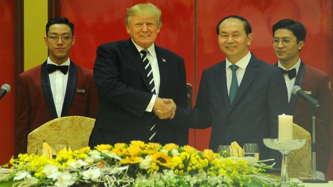 Nhìn lại ba ngày làm việc của Tổng Thống Mỹ Donald Trump tại Việt Nam Ảnh 2
