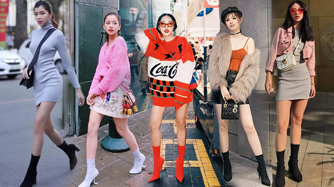 Bốt hầm hố xưa rồi, bốt liền tất mới là item được sao Việt lên đồ ầm ầm! Ảnh 2