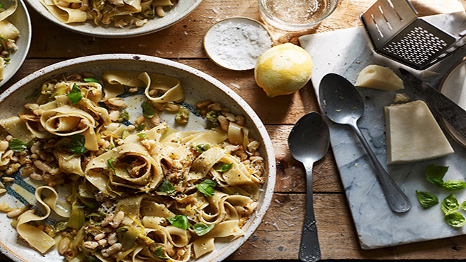 Món ngon mỗi ngày: Mì Ý với đậu tây giòn và nước cốt chanh Ảnh 2