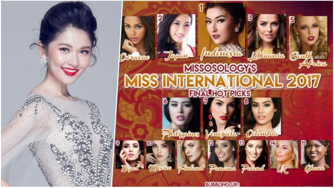 Các chuyên trang sắc đẹp hàng đầu đồng loạt dự đoán Thùy Dung 'trắng tay' ở Miss International 2017 Ảnh 2
