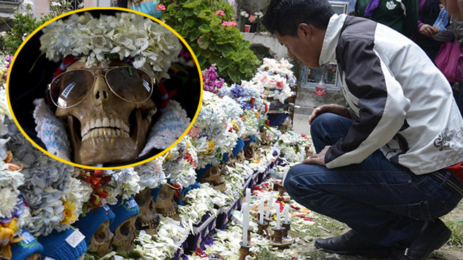 Lạ kỳ tập tục trang trí sọ người 'cực ngầu' để… cầu may mắn Ảnh 2