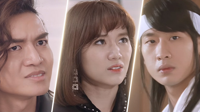 Tập 2 'Thiên Ý': Hotboy Tuấn Trần ngớ ngẩn vì không biết xài WC, Hari Won - BB Trần có 101 sắc thái Ảnh 2