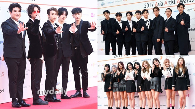 Dàn sao lộng lẫy đã xuất hiện, Asia Artist Awards 2017 vẫn phải tạm hoãn vì động đất Ảnh 2