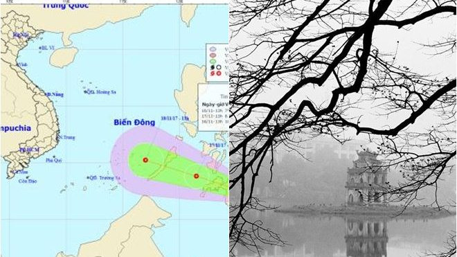 Áp thấp xuất hiện gần biển Đông, miền Bắc rét đậm Ảnh 2