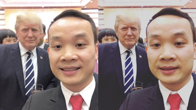 Doanh nhân 8X gây chú ý vì ảnh 'selfie' cùng Tổng thống Mỹ Donald Trump Ảnh 2