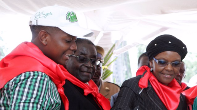 Ba con trai 'tiêu tiền như nước' của Đệ nhất phu nhân Zimbabwe Ảnh 2