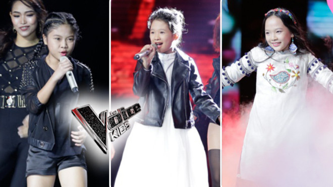 Như Ngọc - Ngọc Ánh - Hoài Ngọc chính thức tiến vào Chung kết Giọng hát Việt nhí 2017 Ảnh 2