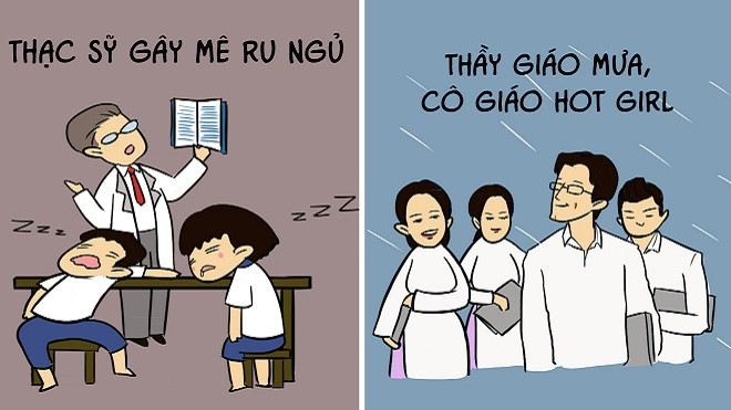 10 kiểu thầy cô điển hình mà học sinh nào cũng gặp phải một lần trong đời Ảnh 2