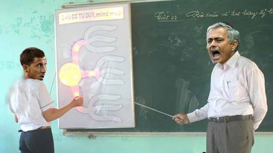 Sẽ thế nào khi HLV Mourinho, Wenger, Miura làm nghề 'gõ đầu trẻ'? Ảnh 2