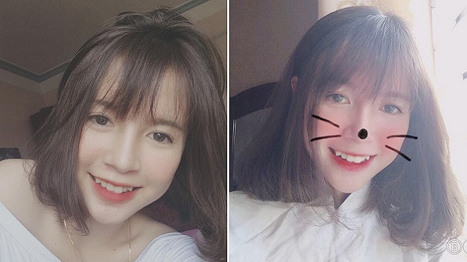 Nữ sinh Quảng Ninh 'đốn tim' người xem với nụ cười răng khểnh cực xinh! Ảnh 2