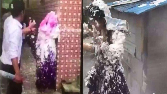 Đám cưới náo loạn, phù dâu hốt hoảng vì trò đùa quái gở của phù rể Ảnh 2