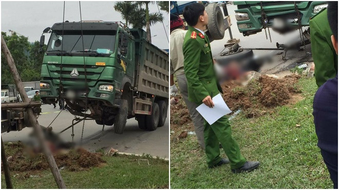 Ôtô tải tông chết người đàn ông đi xe máy, thi thể không còn nguyên vẹn Ảnh 2
