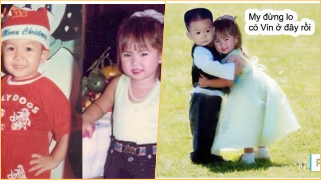 Khởi My 'khoe' ảnh có tướng phu thê với Kelvin Khánh ngay từ nhỏ Ảnh 2