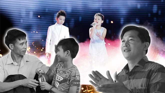 Hai ông bố đối lập và hành trình theo con dự thi Giọng hát Việt nhí Ảnh 2