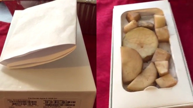 Tưởng mua được iPhone giá hời dịp Black Friday, ai ngờ khóc thét vì món đồ trong hộp Ảnh 2