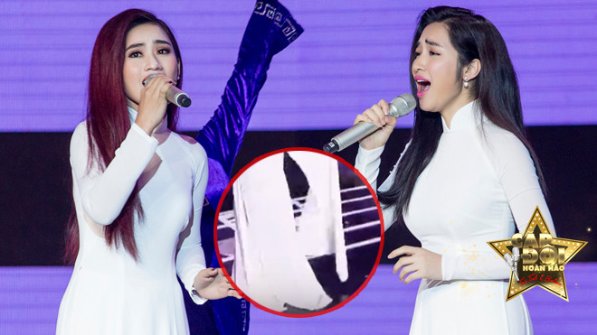 Hoà Minzy mất phong độ vì sự cố áo dài Ảnh 2