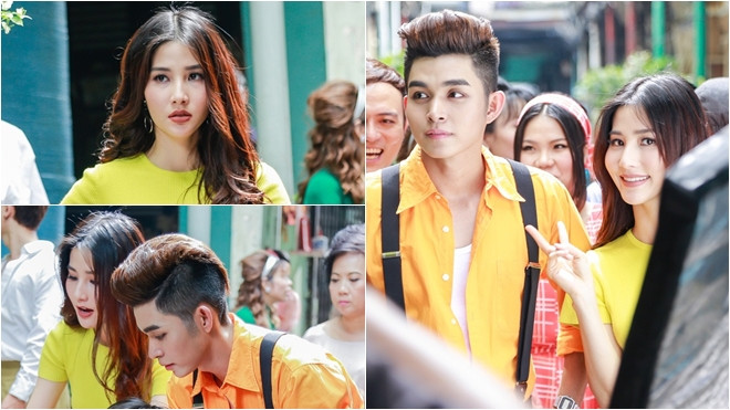 Diễm My 9x chịu nắng chịu gió làm 'người yêu' Jun Phạm trong MV OST 'Cô Ba Sài Gòn' Ảnh 2