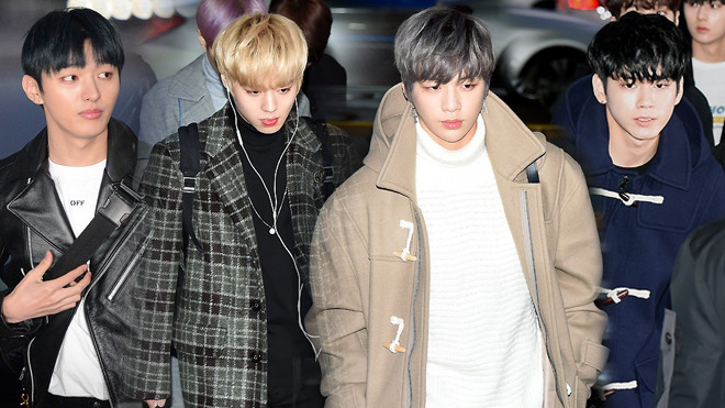 Wanna One xuất hiện điển trai ở sân bay lên đường sang Việt Nam Ảnh 2