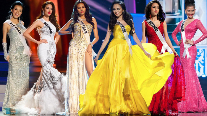 8 'tuyệt tác' đầm dạ hội giúp người đẹp Việt tỏa sáng trên đấu trường Miss Universe Ảnh 2
