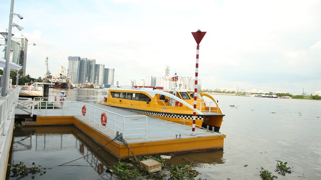 Chính thức đưa vào hoạt động tàu buýt đường sông Ảnh 2