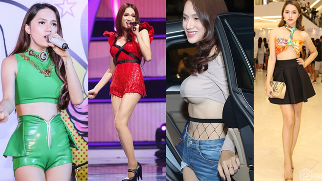 Hương Giang Idol và 'ngàn lẻ một' lần khiến người đối diện hốt hoảng vì váy áo khó hiểu Ảnh 2