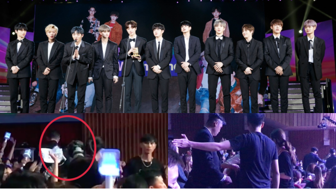 MAMA chuyện hậu trường: Wanna One đang nhận giải, BTC 'giằng co' máy ảnh quyết liệt với fan Ảnh 2