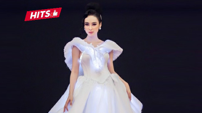 Váy phát sáng giúp Angela Phương Trinh vượt dàn mỹ nhân, dẫn đầu top sao đẹp Ảnh 2