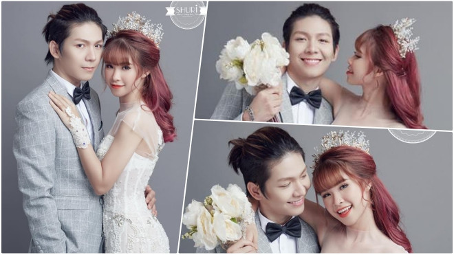 Loạt ảnh cưới siêu dễ thương của Khởi My - Kelvin Khánh Ảnh 2