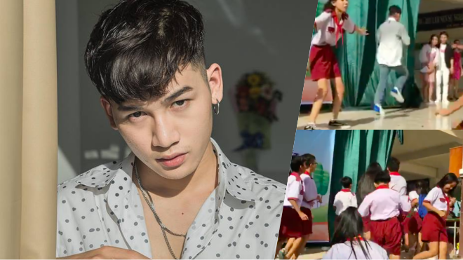 'Chết cười' với clip Ali Hoàng Dương 'phóng nhanh như gió' khỏi sân khấu vì 'có biến' Ảnh 2