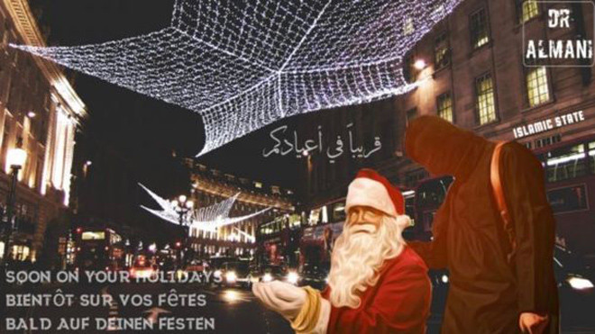IS tung ảnh trói tay ông già Noel: Liệu đêm Giáng sinh có thành ác mộng? Ảnh 2