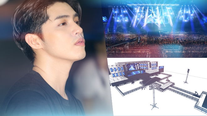 'Choáng' với độ hoành tráng của sân khấu liveshow Noo Phước Thịnh dành cho sinh viên Ảnh 2