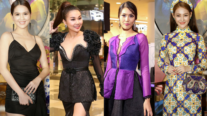 'Mẹ chồng' Thanh Hằng và các nàng dâu 'đại chiến' thời trang tưng bừng, riêng Ngọc Trinh một mình một phách Ảnh 2