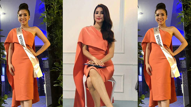 Á hậu có vòng ba 1 mét tự ‘dìm dáng’ khi diện lại 'đồ cũ' của HLV The Look Ảnh 2