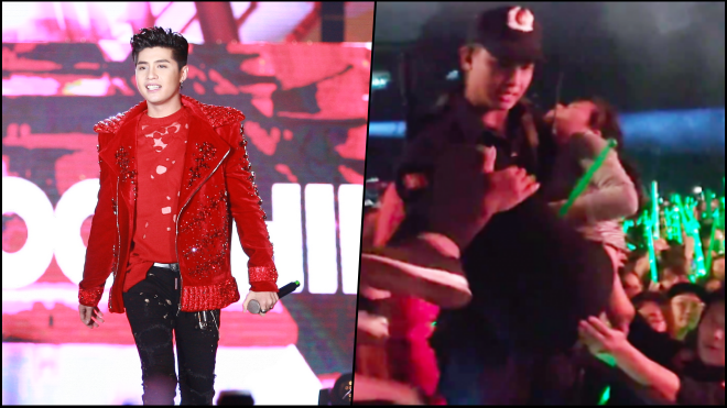 Fan nữ ngất xỉu ngay trong Liveshow 'khủng' của Noo Phước Thịnh tại Hà Nội Ảnh 2