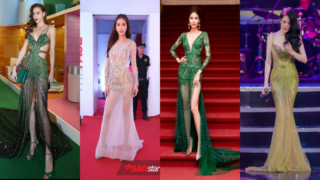 Mỹ nhân Vbiz chưa bao giờ 'chối từ' váy áo xuyên thấu 'mặc như không' Ảnh 2