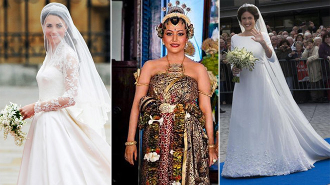 Những bộ váy cưới Hoàng gia nổi tiếng thế giới, ai cũng mê đắm đến mức 'không thể rời mắt' Ảnh 2