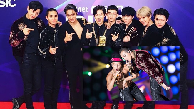 Đây là chiếc áo 'thần thánh' được cả G-Dragon và EXO 'chinh chiến' tại sân khấu MAMA Ảnh 2