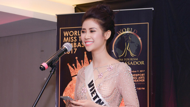 Liên Phương hát My heart will go on trong phần thi tài năng Ảnh 2