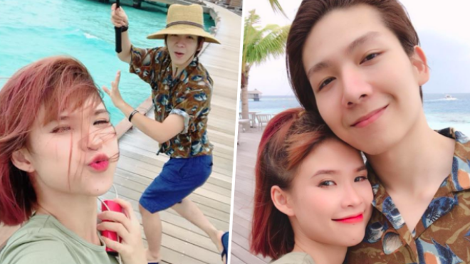 Đi trăng mật ở Maldives sang chảnh nhưng vợ chồng Khởi My lại quậy tưng bừng thế này đây Ảnh 2