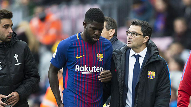 Nghỉ thi đấu 2 tháng, Umtiti lỡ trận Siêu kinh điển Ảnh 2