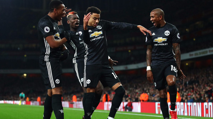 Pogba lãnh thẻ đỏ, De Gea 'gánh team' giúp M.U 10 người đánh bại Arsenal Ảnh 2