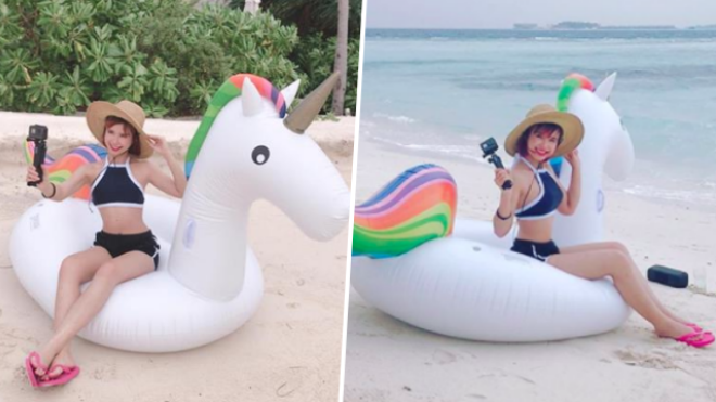 Lần đầu khoe ảnh diện đồ bơi, Khởi My khiến fan ‘mất máu’ vì body quá nuột nà Ảnh 2