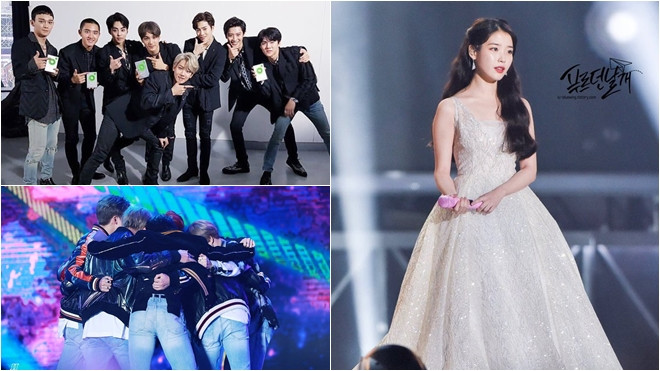 Bộ ba Daesang thuộc về IU - EXO - BTS, xem ra MMA 2017 'chia giải' đã đều hơn MAMA? Ảnh 2