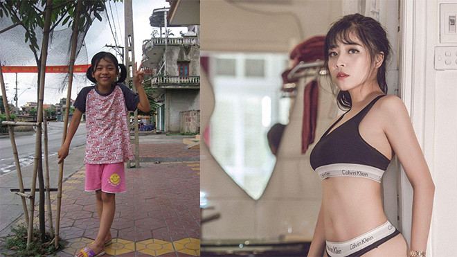 Pha 'dậy thì' cực thành công gây bão mạng: Từ cô bé đen nhẻm trở thành hot girl xinh đẹp, quyến rũ Ảnh 2