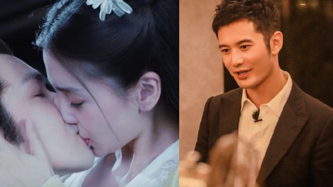 Huỳnh Hiểu Minh 'làm loạn phim trường' vì quá ghen với cảnh bà xã Angela Baby hôn bạn diễn Ảnh 2