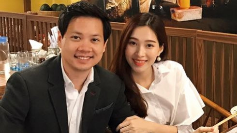 Hoa hậu Đặng Thu Thảo lần đầu khoe ảnh tình tứ bên chồng sau đám cưới cổ tích Ảnh 2